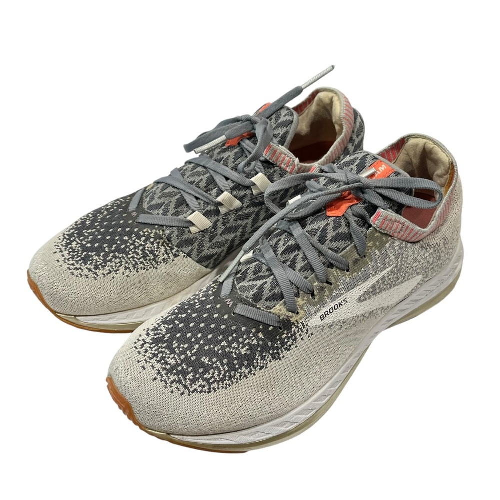 Brooks Bedlam Running Sneakers Shoes Gray 1202721B137 Low Top Lace Up Women 9.5 - Picture 2 of 9
